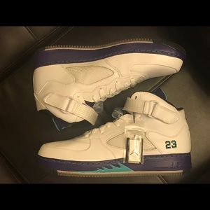 Air Jordan Fusion 5’s Grape X Nike Air Force One